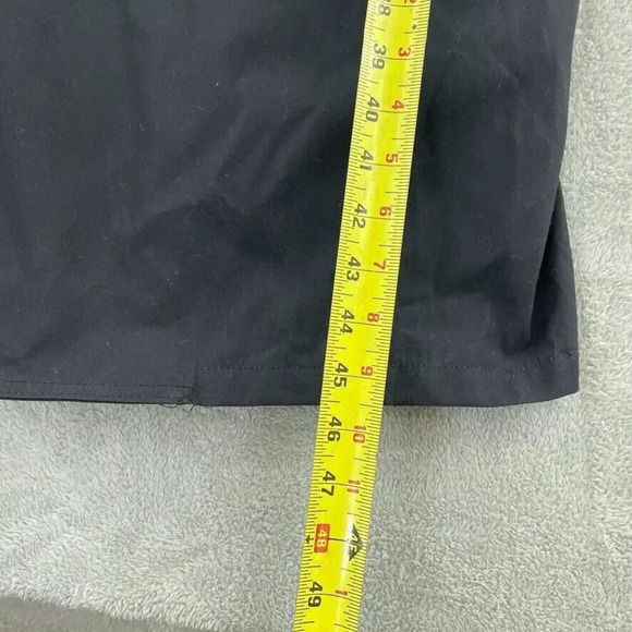 Garrison Collection Trench Coat Jacket Mens 40L Black NWT c131 - Picture 3 of 12